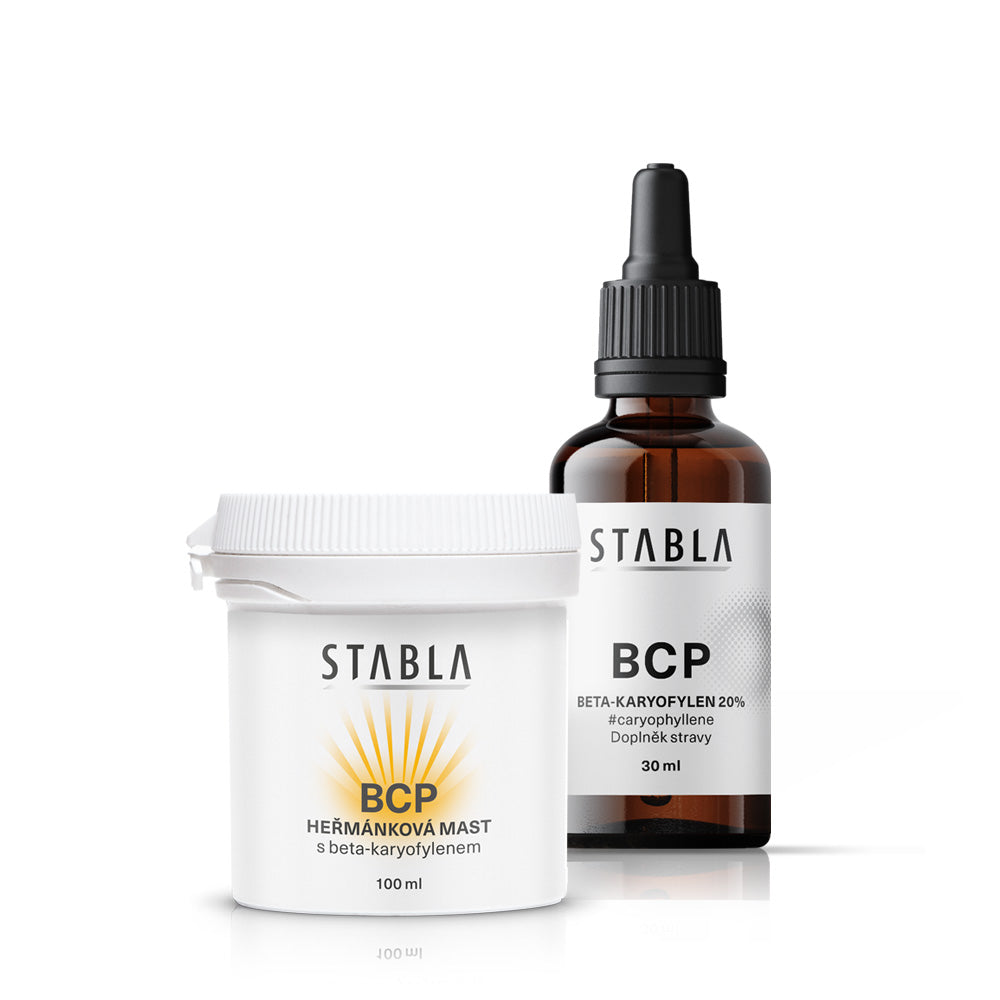 STABLA | Set BCP 20% kapky 30 ml a BCP Heřmánková mast