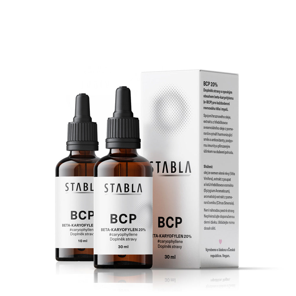 STABLA | BCP 20% kapky, akce 1+1 zdarma